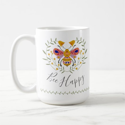 Wees Gelukkig Koffiemok (Links)