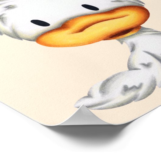 Wees gelukkig kuiken kinderkamer  poster (Hoek)