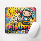 Wees Gelukkig Muismat (Met muis)