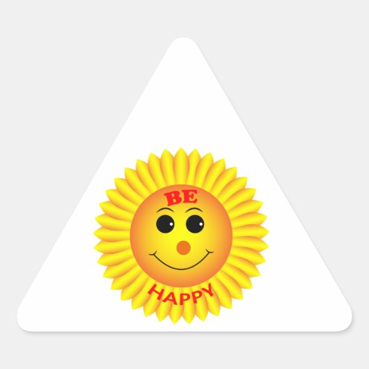 Wees Gelukkig Sticker (Voorkant)