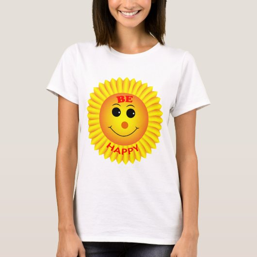 Wees Gelukkig T-shirt (Voorkant)