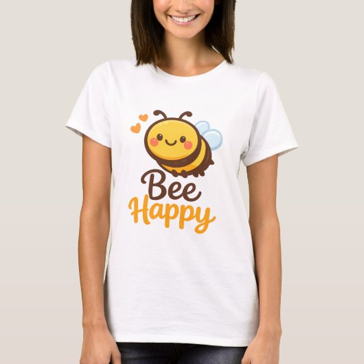 Wees Gelukkig T-shirt (Voorkant)