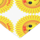 Wees Gelukkig Tafelkleed (Gekanteld)