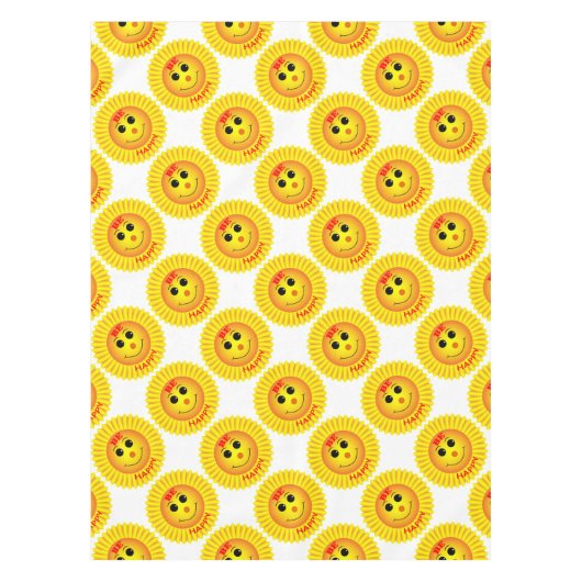 Wees Gelukkig Tafelkleed (Voorkant)