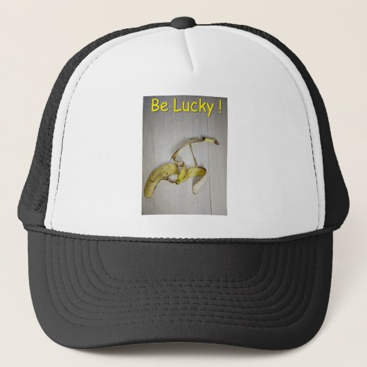 Wees Gelukkig ! Trucker Pet (Voorkant)