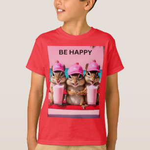 Wees gelukkig wangzangers t-shirt