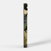 Wees gelukkig, wees jezelf - Militaire motivatie i iPhone Hoesje (Rechterkant)