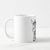 Wees Gelukkig Zebra Koffiemok (Links)