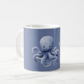 Wees Gelukkige Octopus Koffiemok (Voorkant links)