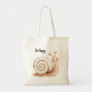 Wees Gelukkige Slak Tote Bag