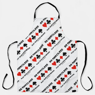 Wees genadeloos spelen Duplicate Bridge vier Kaart Schort