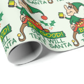 Wees gerust met kerstfeestjes cadeaupapier (Rol Hoek)