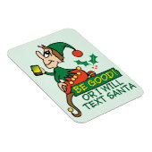 Wees gerust met Kerstmis Elf Magneet (Rechterzijde)