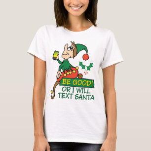 Wees gerust met Kerstmis Elf T-shirt