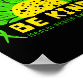 Wees gerust op een gezond verstand van groene zonn poster (Hoek)