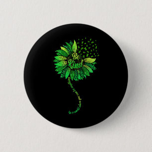 Wees gerust op een gezond verstand van groene zonn ronde button 5,7 cm