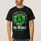 Wees gerust op een gezond verstand van groene zonn t-shirt (Voorkant)