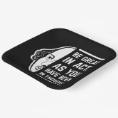 Wees geweldig in de act Shakespeare Thespian Quote Papieren Bordje (Gebogen)