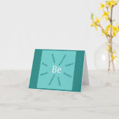 Wees Geweldig Kaart (Gele Bloem)