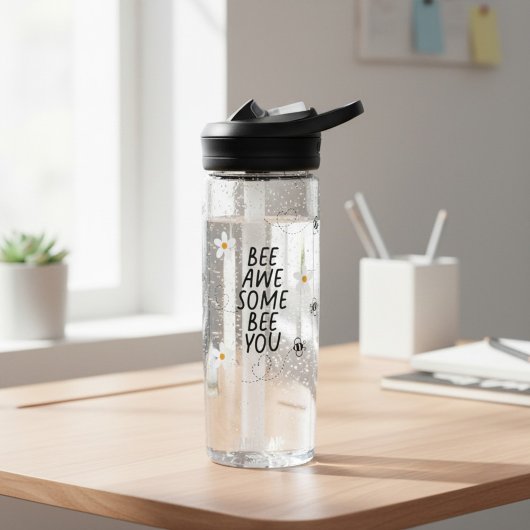 Wees Geweldig Motiverende Spreuk Waterfles