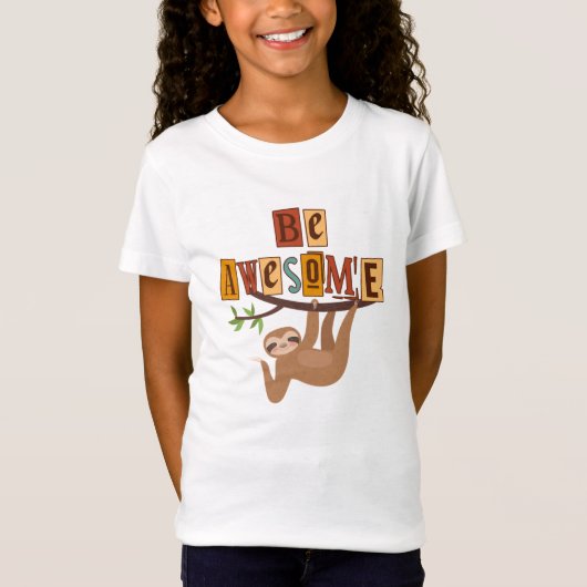 Wees geweldige kinder tshirt (Voorkant)