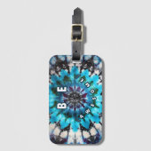 Wees Geweldige Tie Dye Design Bagagelabel (Voorkant (verticaal))