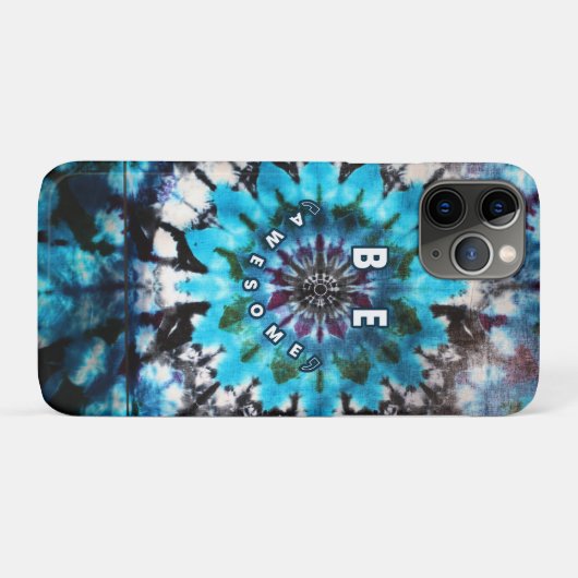 Wees Geweldige Tie Dye Design Case-Mate iPhone Case (Achterkant (horizontaal))