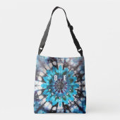 Wees Geweldige Tie Dye Design Crossbody Tas (Achterkant)