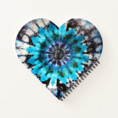 Wees Geweldige Tie Dye Design Notitieboek (Achterkant)