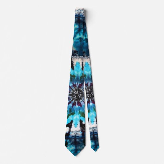 Wees Geweldige Tie Dye Design Stropdas (Voorkant)