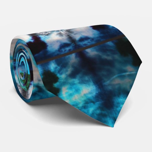 Wees Geweldige Tie Dye Design Stropdas (Opgerold)