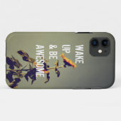 "Wees Geweldige" Zonnebloem iPhone 5 Hoesje (Achterkant (horizontaal))