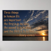 Wees gewoon aardig poster (Voorkant)