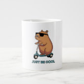 Wees gewoon cool grote koffiekop (Voorkant)