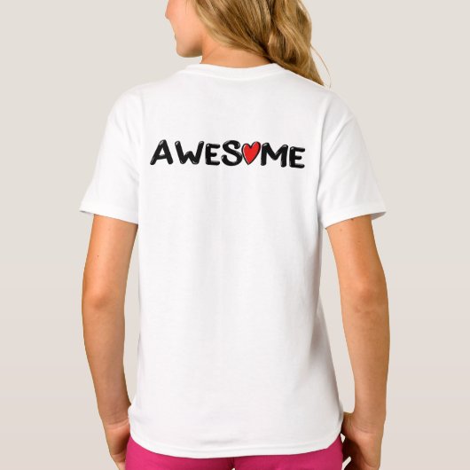 WEES GEWOON COOL KNAPPE JONGEN GEWELDIGE T-SHIRT (Achterkant)
