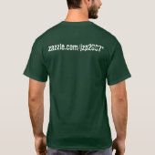 Wees gewoon geluk! t-shirt (Achterkant)