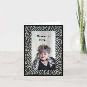 Wees gewoon gelukkig kaart