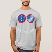 Wees gewoon gelukkig t-shirt (Voorkant)