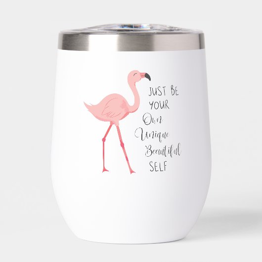 Wees gewoon je eigen unieke mooie zelf fles (Voorkant)