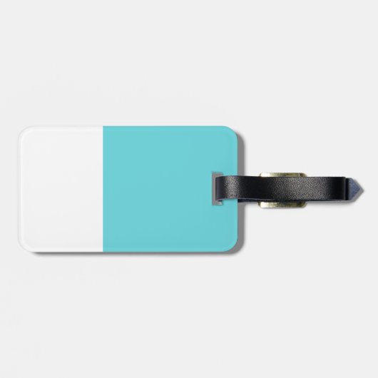 Wees gewoon jezelf bagagelabel (Achterkant horizontaal)