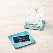 Wees gewoon jezelf drankjes onderzetter (Rechterzijde)