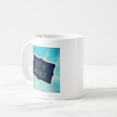 Wees gewoon jezelf koffiemok (Voorkant links)
