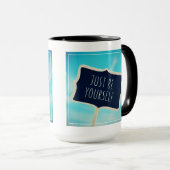 Wees gewoon jezelf mok (Voorkant rechts)