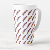 "Wees gewoon jezelf mok" - het beste als cadeau Latte Mok (Rechterhoek)