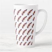 "Wees gewoon jezelf mok" - het beste als cadeau Latte Mok (Rechts)