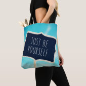 Wees gewoon jezelf tote bag (Dichtbij)