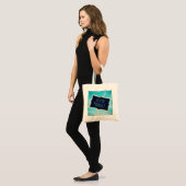 Wees gewoon jezelf tote bag (Voorkant (model))