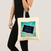 Wees gewoon jezelf tote bag (Voorkant (product))