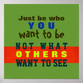 WEES GEWOON JIJ ~ Poster / Print #32