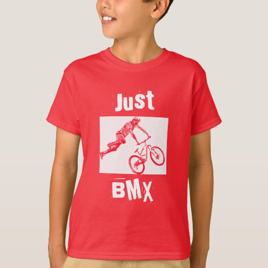Wees gewoon leuk je ster BMX Bike Track Park Frees T-shirt (Voorkant)